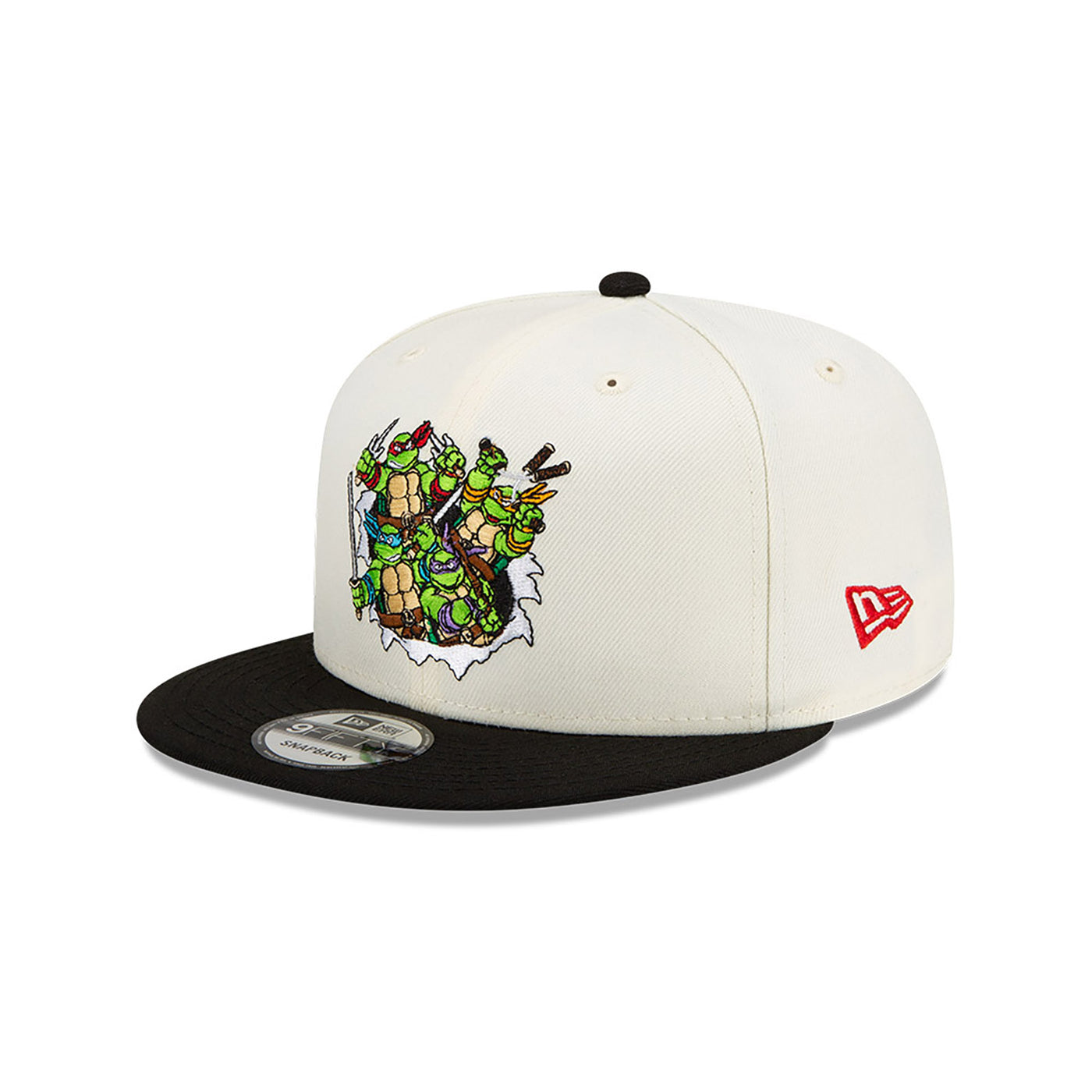 NEW ERA X TEENAGE MUTANT NINJA TURTLES WHITE 9FIFTY CAP