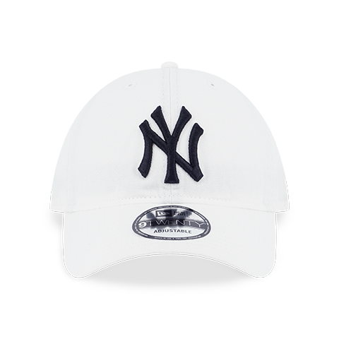 MLB NEW YORK YANKEES BASIC WHITE 9TWENTY CAP