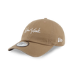 NEW ERA NEW YORK SCRIPT KHAKI CASUAL CLASSIC CAP