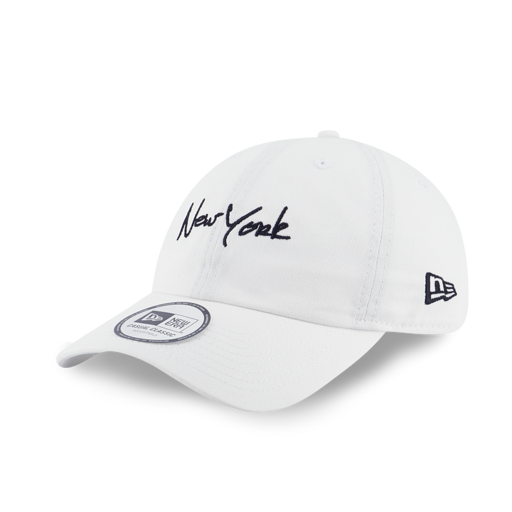NEW ERA NEW YORK SCRIPT BLACK CASUAL CLASSIC CAP – New Era