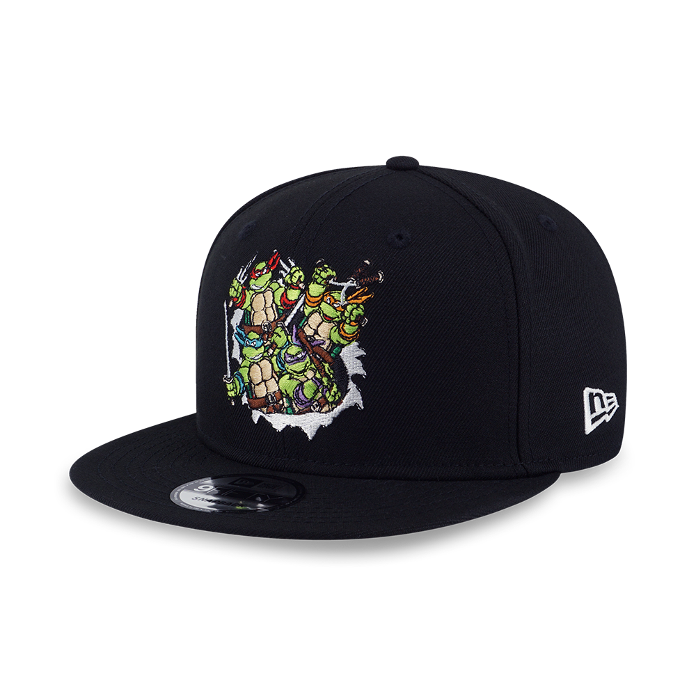 NEW ERA X TEENAGE MUTANT NINJA TURTLES BLACK 9FIFTY CAP