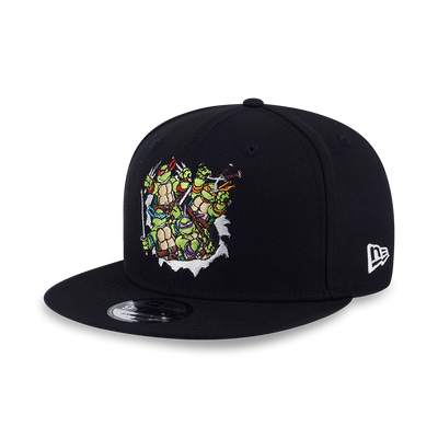 NEW ERA X TEENAGE MUTANT NINJA TURTLES BLACK 9FIFTY CAP