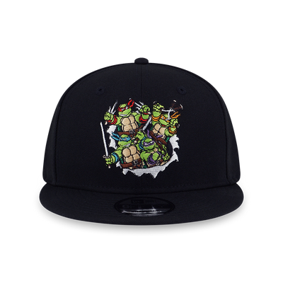 NEW ERA X TEENAGE MUTANT NINJA TURTLES BLACK 9FIFTY CAP