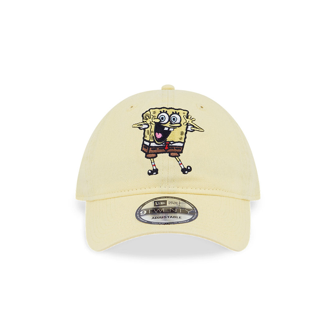 NEW ERA X SPONGEBOB 9TWENTY PASTEL YELLOW CAP