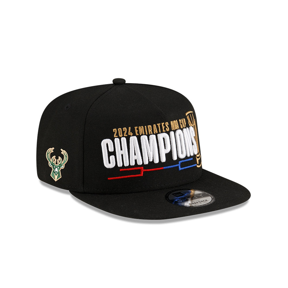 MILWAUKEE BUCKS 2024 NBA IN-SEASON TOURNAMENT CHAMPIONS 9FIFTY AF CAP