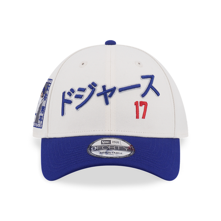 LOS ANGELES DODGERS SHOHEI OHTANI KATAKANA 2-TONE DARK ROYAL VISOR