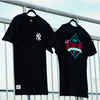59FIFTY PACK - EMERALD DAY ANAHEIM ANGELS COOPERSTOWN BLACK SHORT SLEEVE T-SHIRT