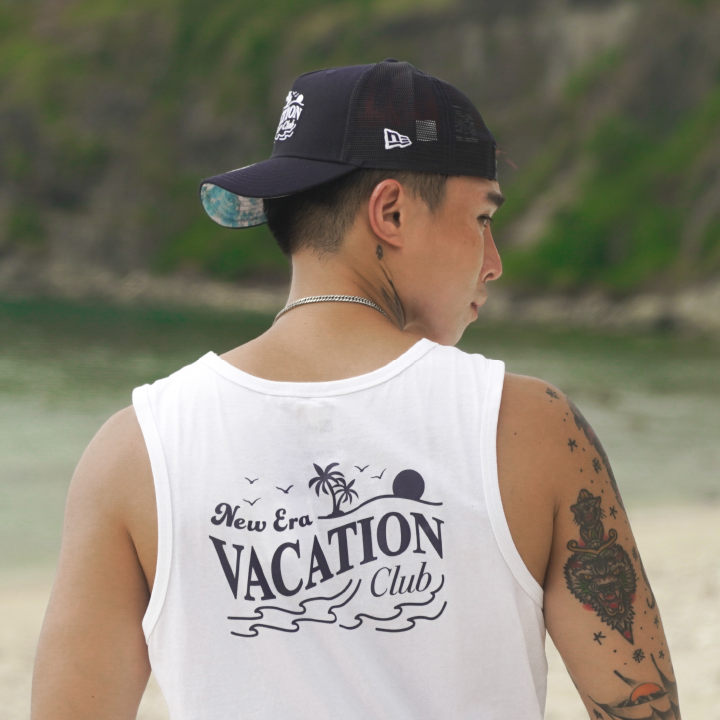 NEW ERA VACATION CLUB NAVY 9FORTY AF CAP