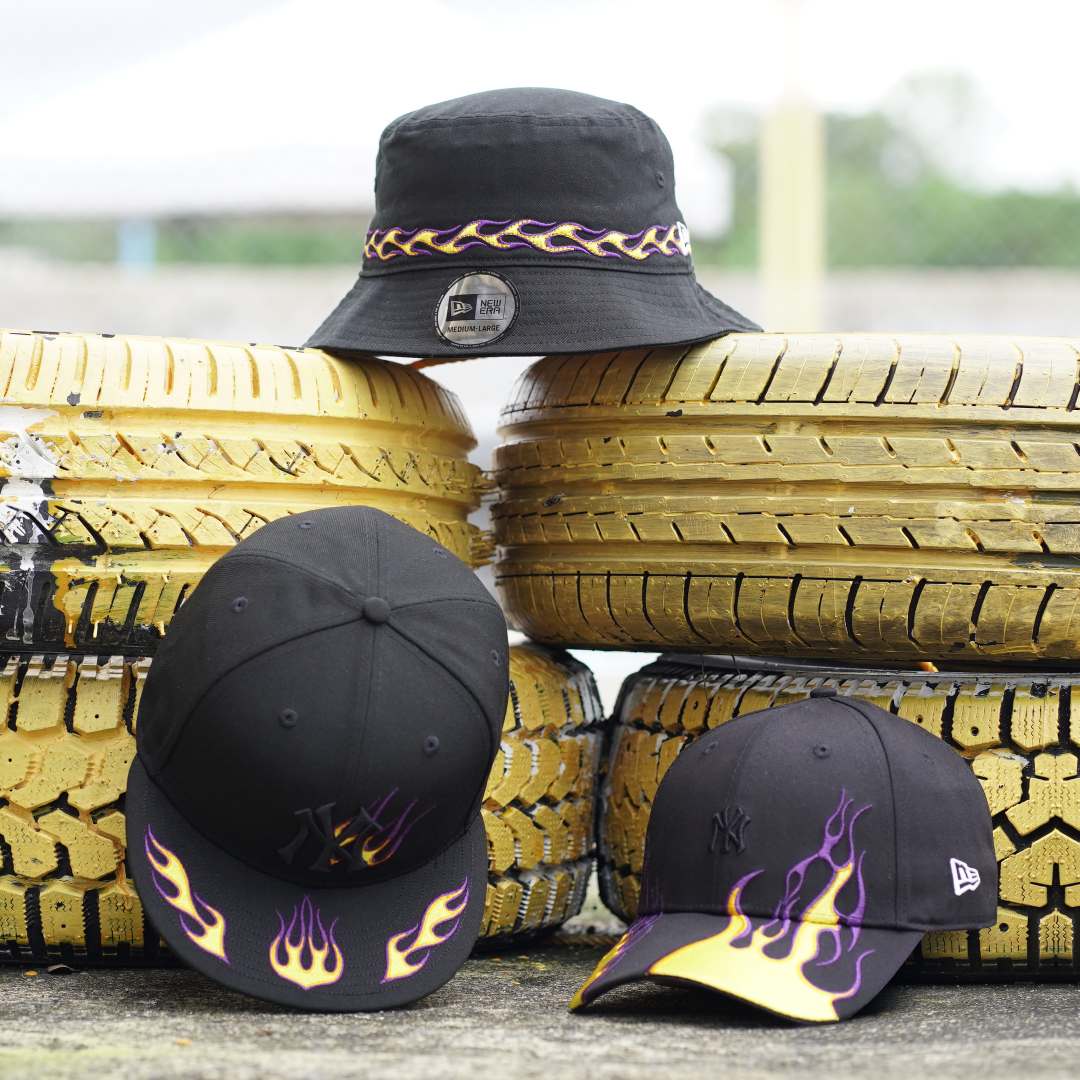 Flame bucket hat on sale