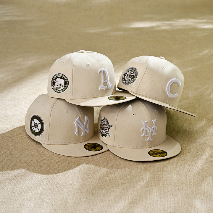 59FIFTY PACKS - COCONUT OAKLAND ATHLETICS COOPERSTOWN LIGHT CREAM