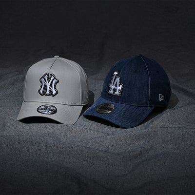 LOS ANGELES DODGERS STUDS INDIGO DENIM 9FORTY CAP