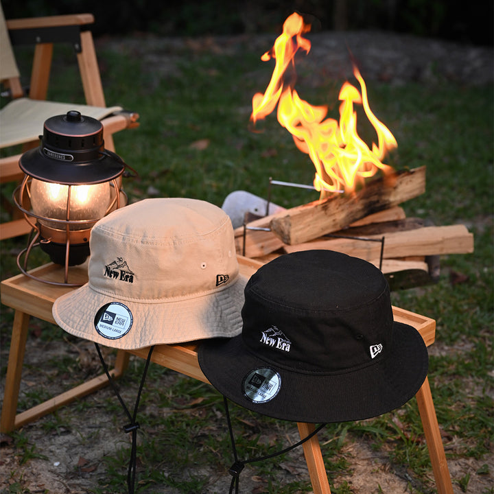 NEW ERA MOUNTAIN LOGO BLACK ADVENTURE LITE BUCKET – New Era Hong Kong