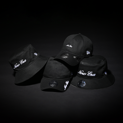 NEW ERA BASIC BLACK AND WHITE KIDS REVERSIBLE BUCKET 01