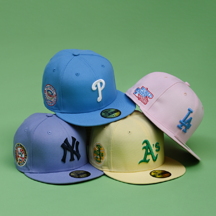 59FIFTY PACK - EASTER OAKLAND ATHLETICS LIGHT YELLOW 59FIFTY
