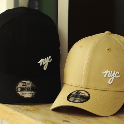 NEW ERA NYC METAL BADGE KHAKI 9FORTY CAP