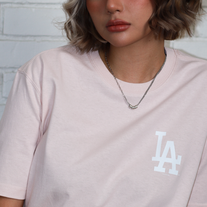 MLB Korea - LA Dodgers Basic Short Sleeve T-shirt tee, Women's