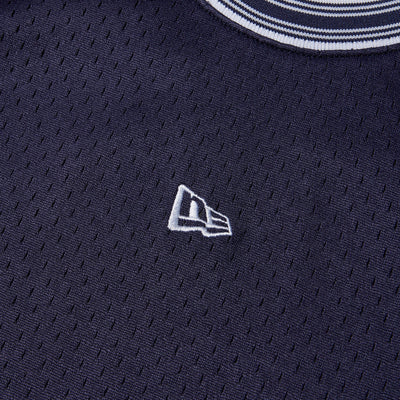 NEW ERA BASKETBALL NAVY MESH TANK