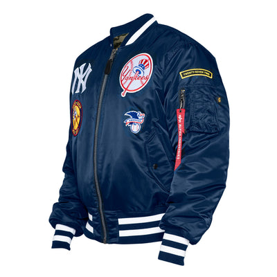 MLB X  ALPHA INDUSTRIES BLUE JACKET