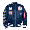 MLB X  ALPHA INDUSTRIES BLUE JACKET