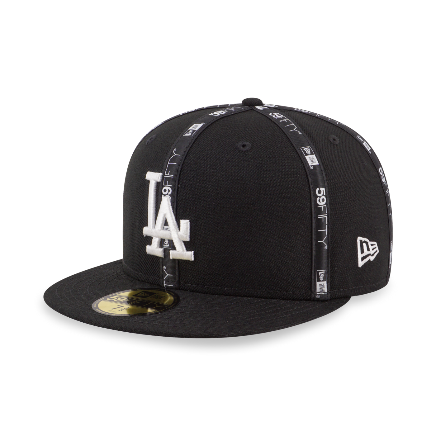 LOS ANGELES DODGERS INSIDE OUT DODGERS BLACK 59FIFTY CAP