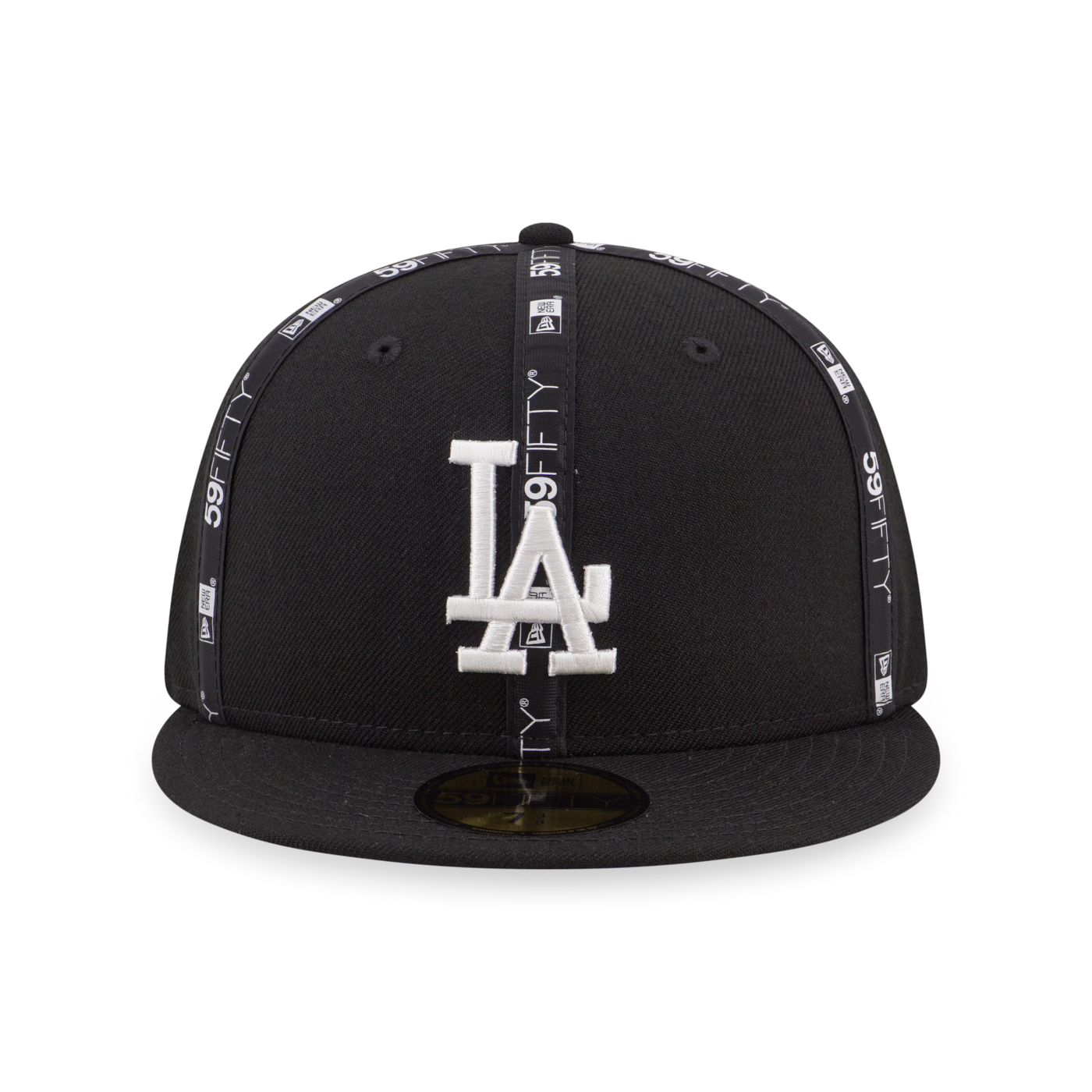 LOS ANGELES DODGERS INSIDE OUT DODGERS BLACK 59FIFTY CAP