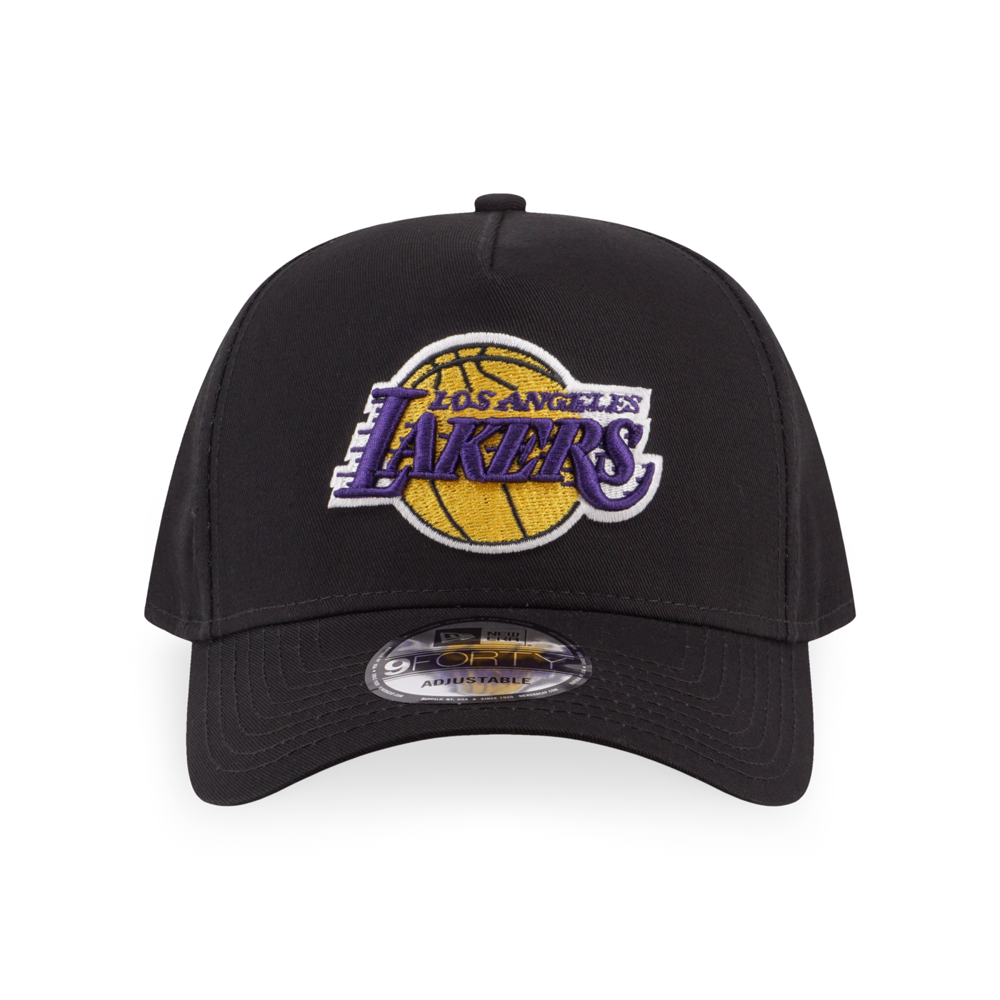 LOS ANGELES LAKERS LEAGUE 9FORTY A FRAME BLACK 9FORTY AF CAP