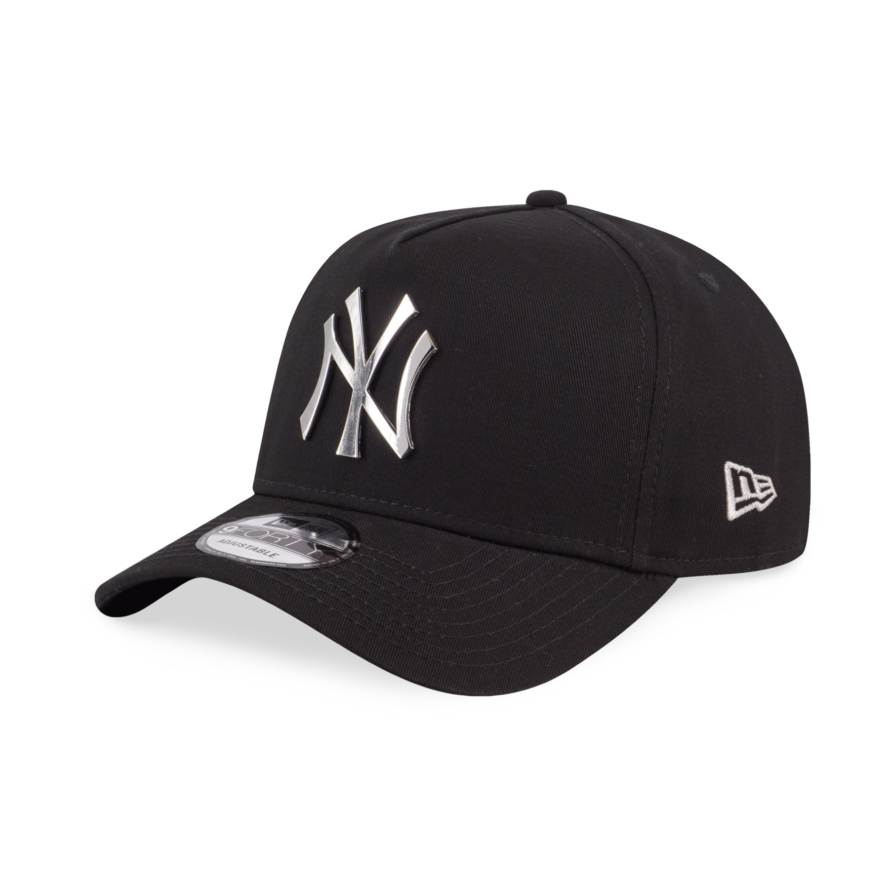 New Era Cappellino 9FORTY NY Yankees Metallic – Viola, Visiera Curva, Taglia Unica