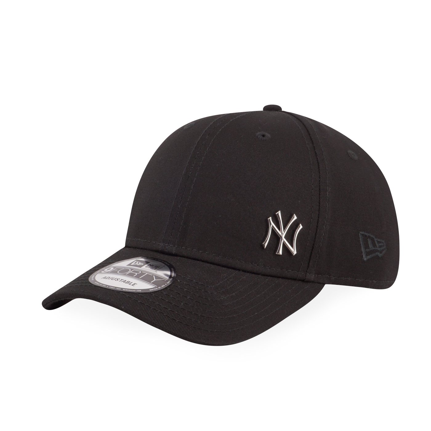 NEW YORK YANKEES MLB METAL BADGE BLACK 9FORTY CAP