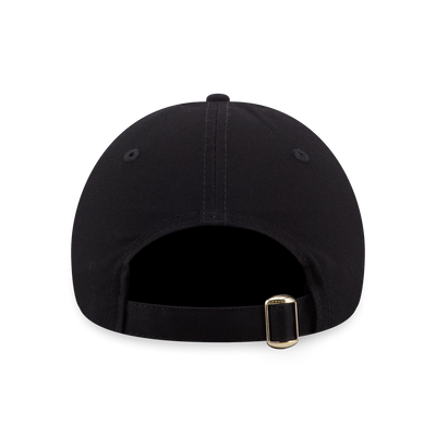 LOS ANGELES DODGERS MLB METAL BADGE BLACK 9FORTY CAP