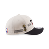 CHICAGO BULLS NBA CHAMP CHROME WHITE 9FIFTY STRETCH SNAP CAP