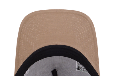 NEW ERA OUTDOOR MULTI PATCH KHAKI 9FORTY AF TRUCKER CAP