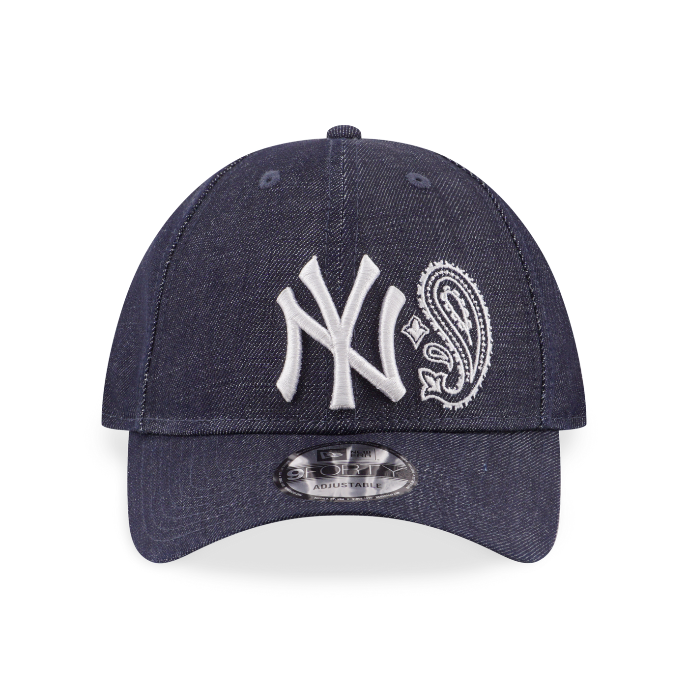 NEW YORK YANKEES PAISLEY DENIM 9FORTY  CAP