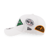 NEW ERA OUTDOOR MULTI PATCH WHITE 9FORTY  CAP