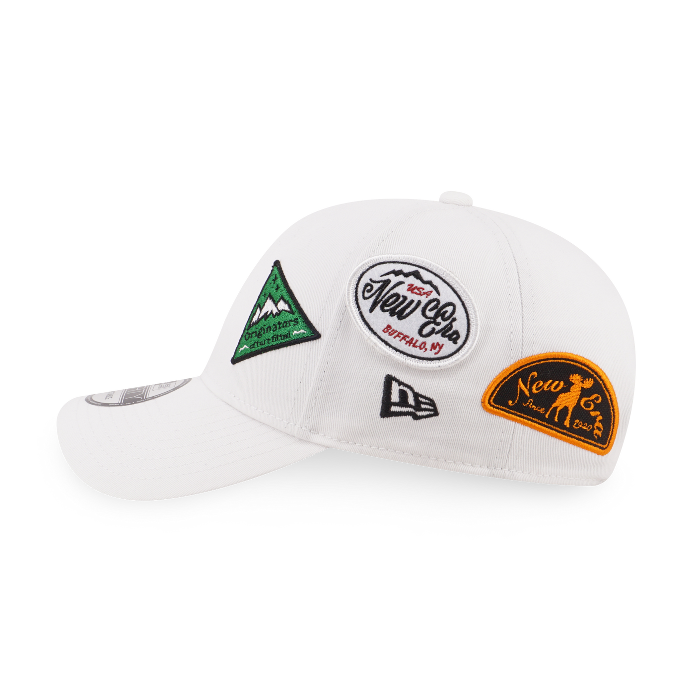 NEW ERA OUTDOOR MULTI PATCH WHITE 9FORTY  CAP