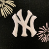 NEW YORK YANKEES FIREWORKS BLACK 9FORTY CAP