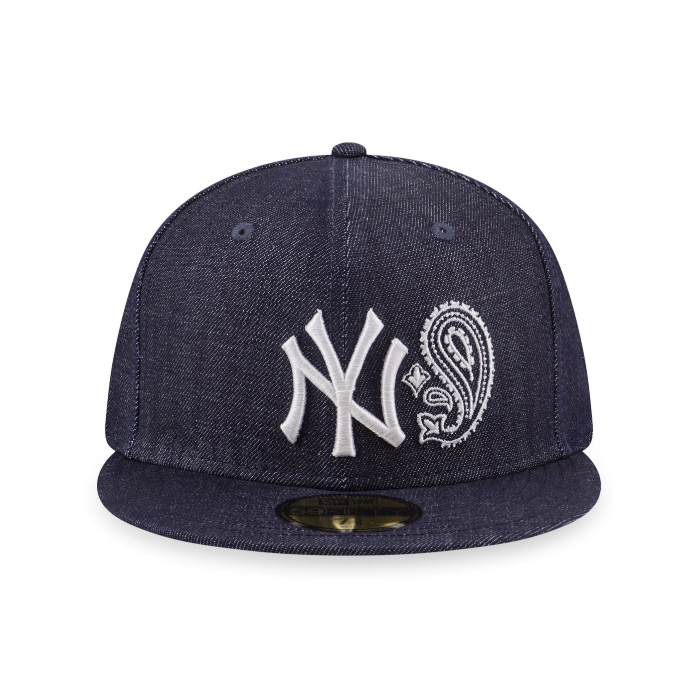 NEW YORK YANKEES PAISLEY BLACK 59FIFTY  CAP