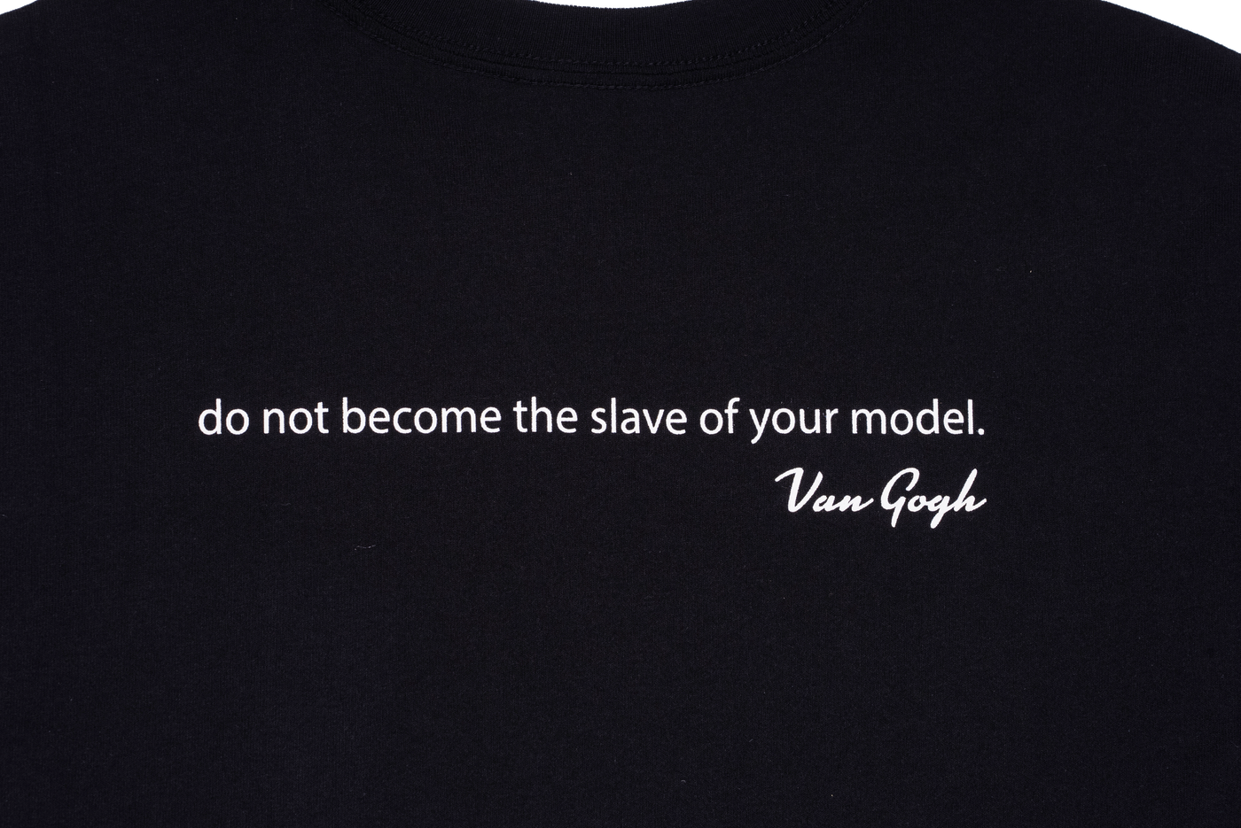 VAN GOGH BLACK SHORT SLEEVE T-SHIRT