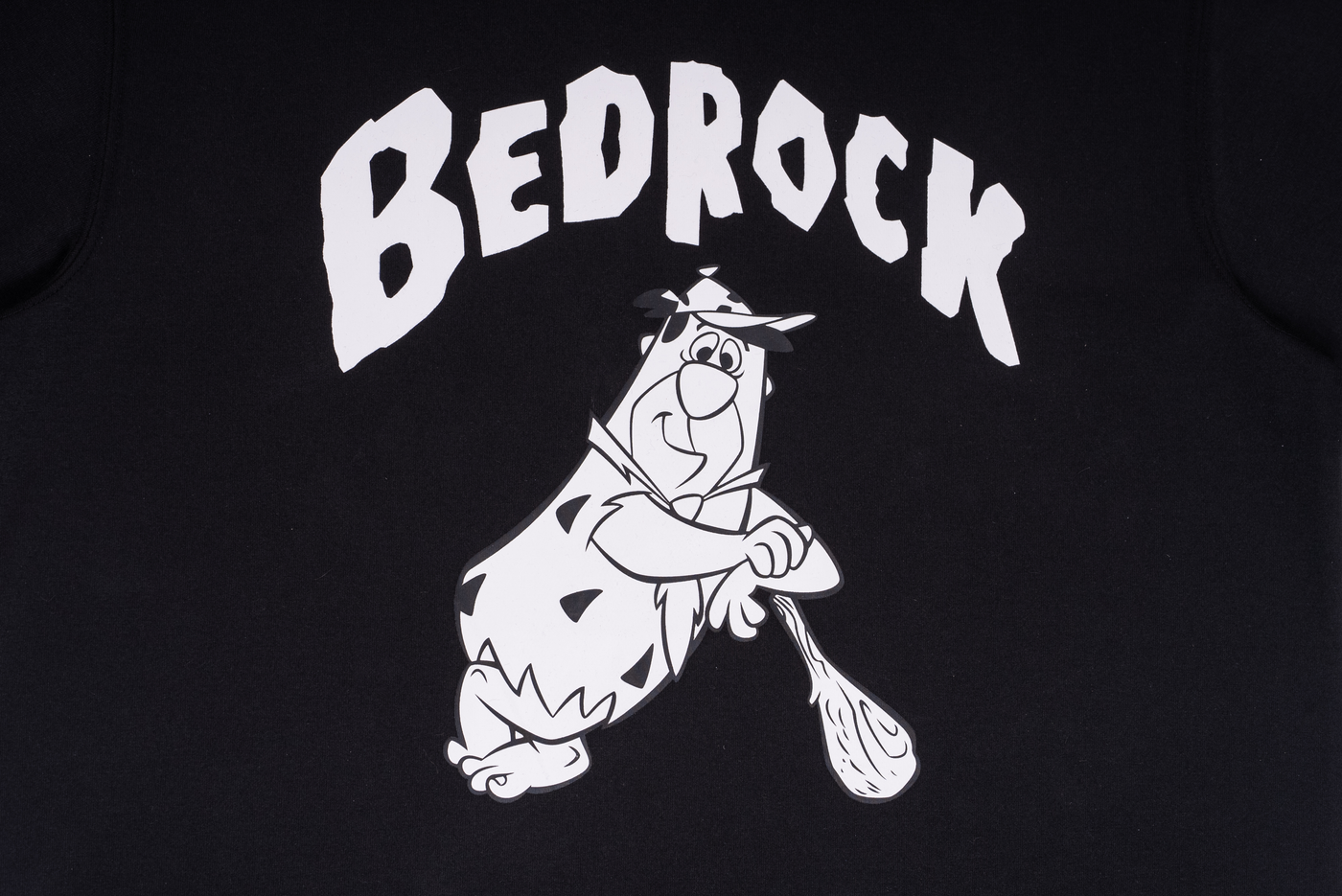 THE FLINSTONESTHE FLINSTONES BLACK SHORT SLEEVE T-SHIRT