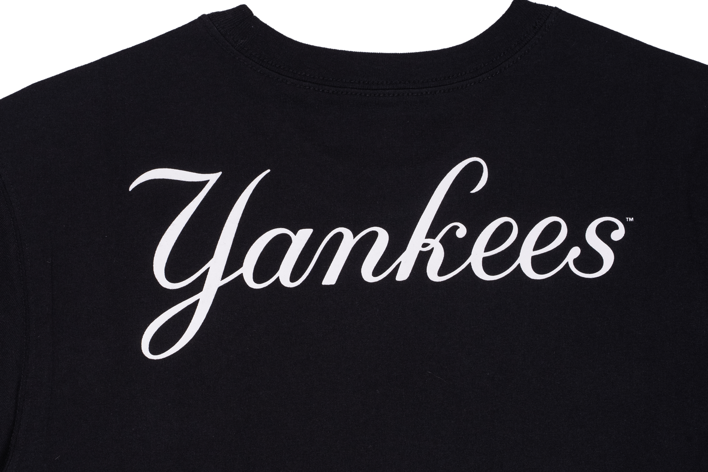 NEW YORK YANKEES CORE BASIC BLACK SHORT SLEEVE T-SHIRT