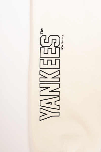 NEW YORK YANKEES MLB WOMEN IVORY SLIM CUT PANTS