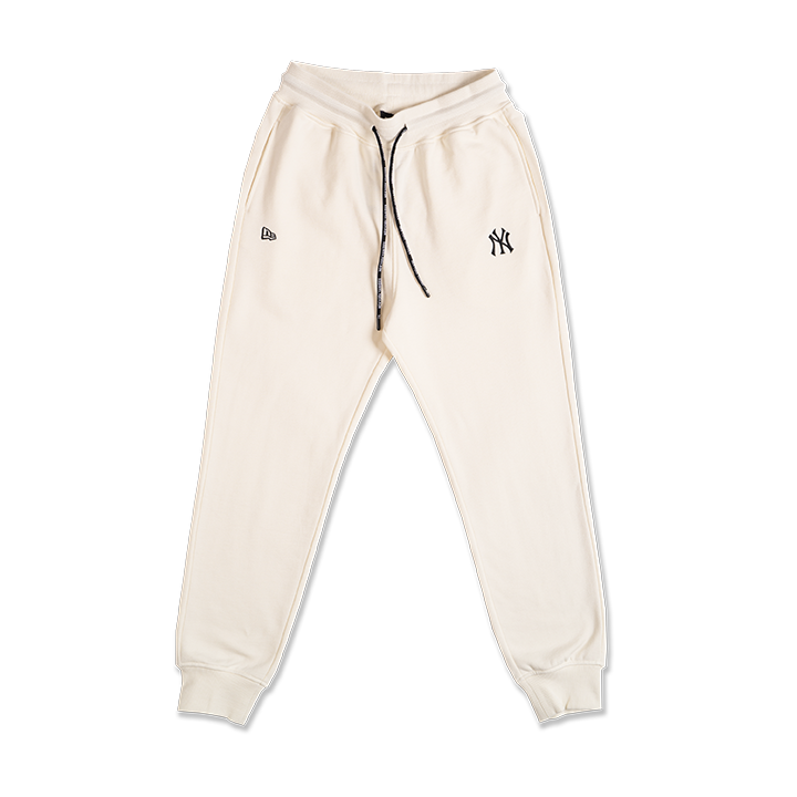 NEW YORK YANKEES MLB WOMEN IVORY SLIM CUT PANTS