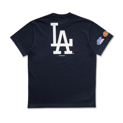 NEW YORK YANKEES DODGERS–YANKEES RIVALRY NAVY SHORT SLEEVE T-SHIRT