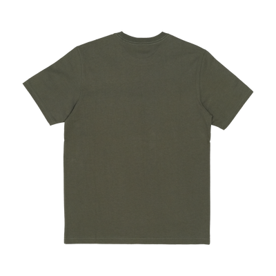 NEW ERA NE POCKET TEE ARMY KHAKI  SHORT SLEEVE T-SHIRT