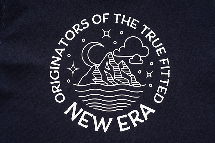 NEW ERA MOUNTAIN LOGO BLACK SHORT SLEEVE T-SHIRT