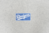 LOS ANGELES DODGERS MLB TILE PATTERN HEATHER GRAY SHORT SLEEVE T-SHIRT