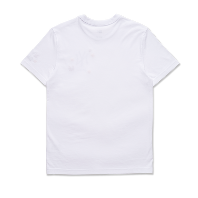 MAPLE LEAVES WHITE SHORT SLEEVE T-SHIRT