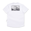 NEW ERA ENGRAVING MOUNTAIN WHITE SHORT SLEEVE T-SHIRT