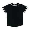 NEW ERA BASEBALL JERSEY BLACK SHORT SLEEVE T-SHIRT