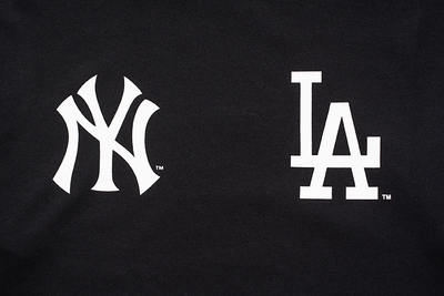 NEW YORK YANKEES DODGERS–YANKEES RIVALRY BLACK LONG SLEEVE T-SHIRT