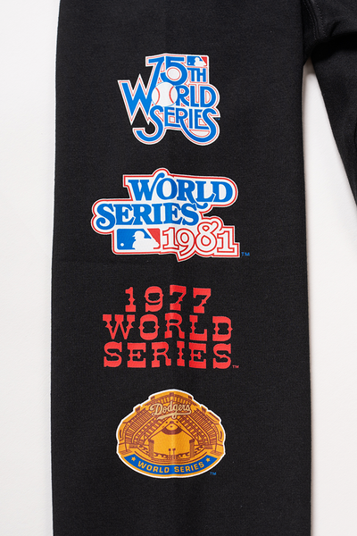 NEW YORK YANKEES DODGERS–YANKEES RIVALRY BLACK LONG SLEEVE T-SHIRT